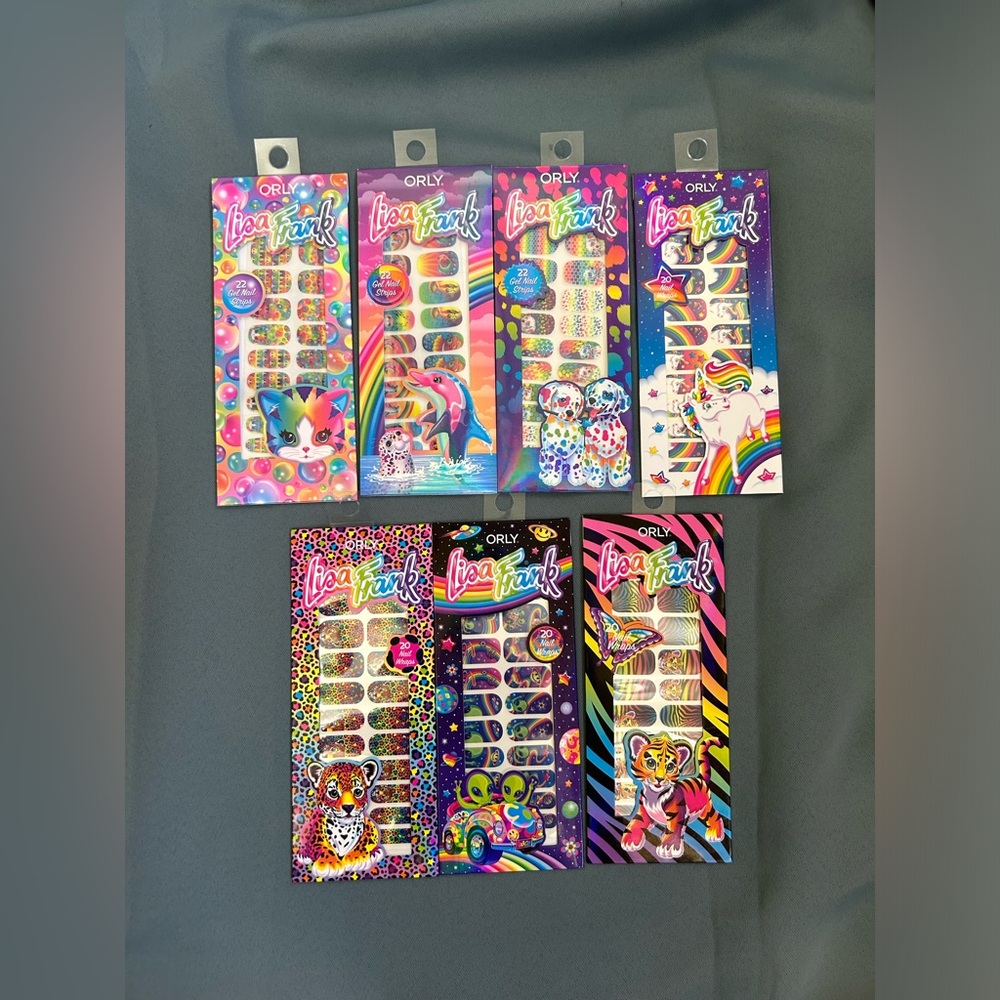 ORLY Lisa Frank Nail Wraps Bundle of 7